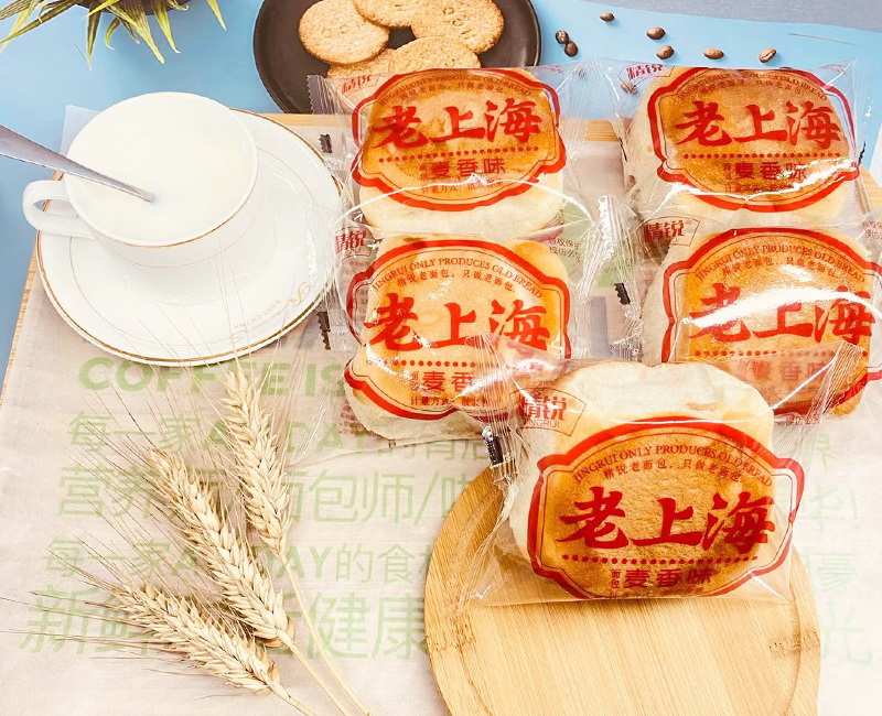  老上海面包 麦香味红包装