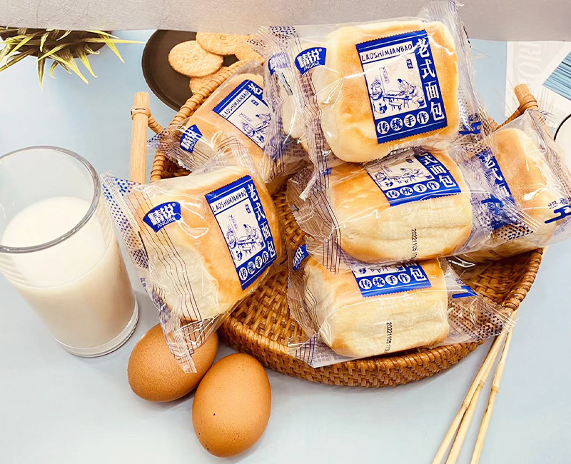  传统手作老面包蓝奶香味